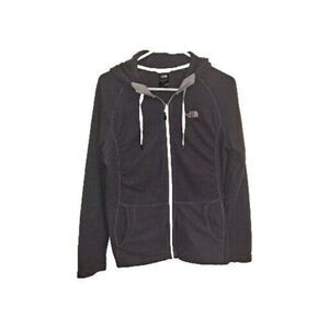 Northface Women's Large Gray Full Zip Fleece Jacket